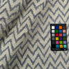 Rudy CL Bluejay Drapery Upholstery Fabric by DeLeo Textiles