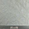 Pearl Drop Embroidery CL Snow Drapery Upholstery Fabric by PK Lifestyles