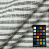 Ashton Ticking CL Domino Drapery Upholstery Fabric by PK Lifestyles