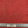 Agassi CL Red Light Upholstery Fabric by DeLeo Textiles