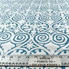 Ignazio Damask CL Sky  Drapery Upholstery Fabric by Ralph Lauren