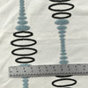 Pogo CL Grey Embroidered Drapery Upholstery Fabric by Regal Fabrics