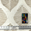 Lexi CL Sand Embroidered Drapery Upholstery Fabric by Regal Fabrics
