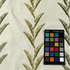 Lori CL Grass Embroidered Drapery Upholstery Fabric by Regal Fabrics