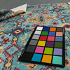 Oakley CL Turquoise Upholstery Fabric by P Kaufmann