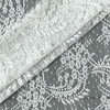 Coralie Lace CL Bright White114" Width Sheer Drapery Fabric by Ralph Lauren