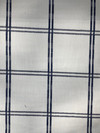 Stripe Navy 3 Upholstery/Drapery Fabric by P. Kaufman