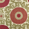Fahri Hibiscus Upholstery/Drapery Fabric by Braemore