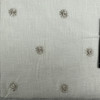 Pippa Winter White Sheer Drapery Fabric by P. Kaufman