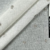 Pippa Winter White Sheer Drapery Fabric by P. Kaufman