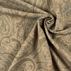 Tartufo 23 | Upholstery Fabric | Paisley in Beige / Grey / Taupe / Gold | 54 inches | Medium Weight | Polyester / Cotton Blend | By The Yard