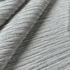 Paulina in Silver | Chenille Upholstery Fabric | Silver Grey Striated Weave | Kravet | 54" Wide | Heavy Weight | By The Yard
