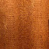 Corep 06 | Printed Velvet Upholstery Fabric | Snake Skin in Burnt Orange, Brown | Heavyweight | 54" Wide | Rioma | By the Yard