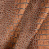 Coco 15 | Printed Velvet Upholstery Fabric | Crocodile Skin in Brown, Grey, Black | Heavyweight | 54" Wide | Rioma | By the Yard