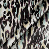Modena 02 | Printed Velvet Upholstery Fabric | Abstract in Black, Purple, Blue, Tan, and White | Heavyweight | 54" Wide | Rioma | By the Yard