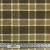 Woodbury in Cashmere | Upholstery Fabric | Chenille Plaid in Beige / Brown / Ivory | 54 Inch Wide | Heavy Weight | Cotton Blend | Ralph Lauren | By The Yard