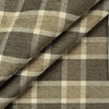 Woodbury in Cashmere | Upholstery Fabric | Chenille Plaid in Beige / Brown / Ivory | 54 Inch Wide | Heavy Weight | Cotton Blend | Ralph Lauren | By The Yard