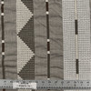 Pyramid Stripe Sandstone Outdoor Upholstery Fabric by Sunbrella