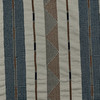 Pyramid Stripe Moonstone Outdoor Upholstery Fabric by Sunbrella
