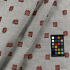 Stitch Block Flame Outdoor Upholstery Fabric by Sunbrella