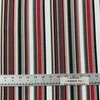Sunboard Tabby Red Line Outdoor Upholstery Fabric by Sunbrella