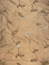 Hubli Tan Drapery Fabric by Kravet