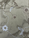 Hubli Tan Drapery Fabric by Kravet