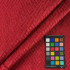 Cargo 01 | Velvet Upholstery Fabric | Geometric Raised Velvet in Red | Heavyweight | Rioma | 54" Wide | By the Yard