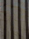 Palantine Silk Stripe Jet Drapery Fabric by Ralph Lauren