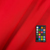 Canvas Logo Red Outdoor Fabric by Sunbrella