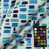 Color Tabs Marine Outdoor Upholstery/Drapery Fabric by P. Kaufman