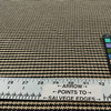 Artemis in Black | Chenille Upholstery Fabric | Houndstooth Plaid in Brown, Beige, and Black | Heavyweight | Ralph Lauren | By the Yard