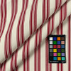 TickTock Scarlet Upholstery Fabric by Ralph Lauren