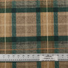 Darvel in 13 | Upholstery Fabric | Tartan in Green, Tan, Beige, Brown, Orange and Gray | 54 Inch Wide | Medium Weight Fabric | 86% Polyester / 14% Cotton | Rioma | By The Yard
