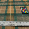 Darvel in 13 | Upholstery Fabric | Tartan in Green, Tan, Beige, Brown, Orange and Gray | 54 Inch Wide | Medium Weight Fabric | 86% Polyester / 14% Cotton | Rioma | By The Yard