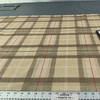 Darvel in 22 | Upholstery Fabric | Tartan in Beige, Ivory, Red, Gray and Taupe | 54 Inch Wide | Medium Weight | 86% Polyester / 14% Cotton | Rioma | By The Yard