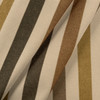 Raya in Rosen 14 | Upholstery Fabric | Stripes in Beige, Brown, Ivory, Khaki, Taupe, Tan and Gold | 54 inches | Medium Weight | 86% Polyester / 14% Cotton | Rioma | By The Yard
