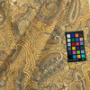 Tartufo 02 | Upholstery Fabric | Paisley in Yellow / Gold | 54 Inch Wide | Medium Weight Fabric | Polyester / Cotton Blend | Rioma | By The Yard