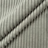 Memphis in Grey | Upholstery Fabric | Plush Corduroy Stripes in Grey | Heavy Weight | 54" Wide | By the Yard
