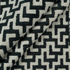 Kenya 916 Ebony Ivory Upholstery/Drapery Fabric by Covington