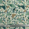 Isosceles Cyan Upholstery/Drapery Fabric by P. Kaufmann