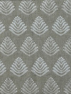 Royal Fern Embroidery Papyrus Upholstery/Drapery Fabric by P. Kaufmann