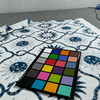 Sol Emb Bluebell Upholstery/Drapery Fabric by P. Kaufmann