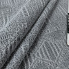 Old Soul in Shale | Chenille Upholstery Fabric | Geometric / Aztec Weave in Grey | P. Kaufmann | 54" Wide | Heavy Weight | By The Yard