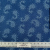 Andover in Cobalt | Slipcover Fabric | Paisley in Blue | 54 Inch Wide | Medium Weight Fabric | 100% Cotton | By The Yard