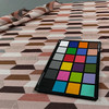Precise Sangria Outdoor Upholstery/Drapery Fabric by Sunbrella