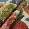 Flower Power Salsa Upholstery/Drapery Fabric by Paragon Textiles