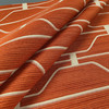 Grayling Tangerine Upholstery Fabric