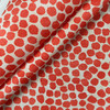 Puff Dotty Coral Upholstery Fabric by P. Kaufmann