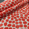 Puff Dotty Coral Upholstery Fabric by P. Kaufmann